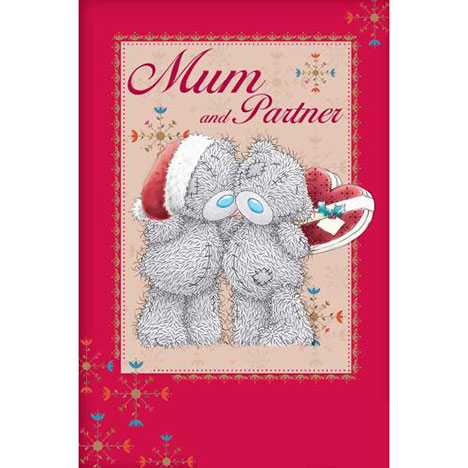 Mum & Partner Me to You Bear Christmas Card £2.49